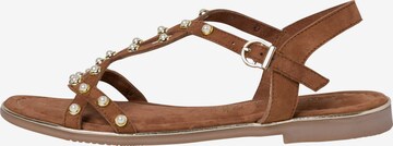 MARCO TOZZI Strap Sandals in Brown