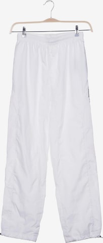 Sergio Tacchini Stoffhose 31-32 in Weiß: predná strana