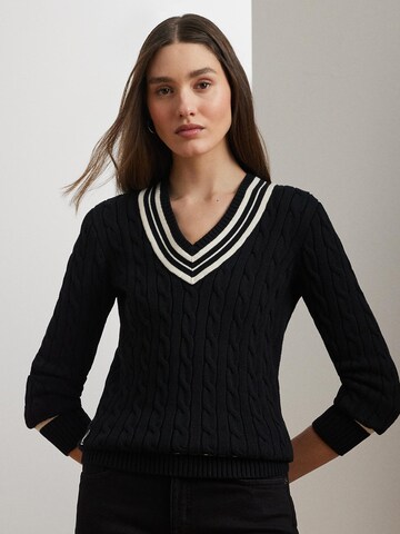 Lauren Ralph Lauren Свитер в Черный: спереди