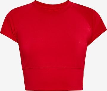 T-shirt fonctionnel myMo ATHLSR en rouge : devant