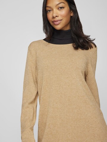 VILA Knit dress in Brown