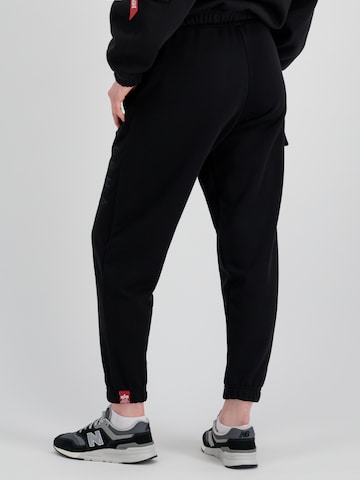 Loosefit Pantalon ALPHA INDUSTRIES en noir