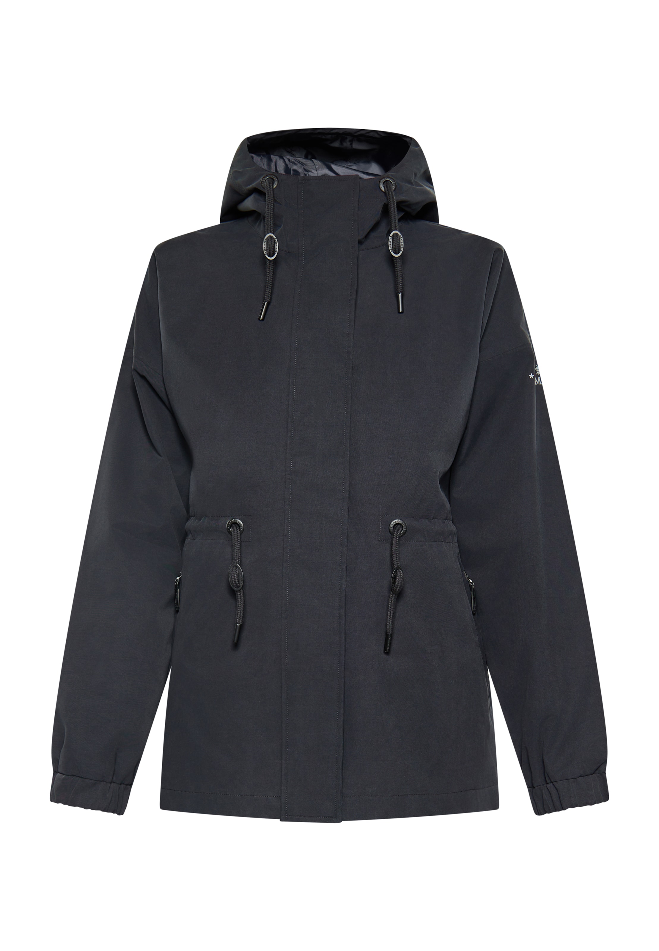 Geacă de primăvară-toamnă de la DreiMaster Klassik pe negru: față