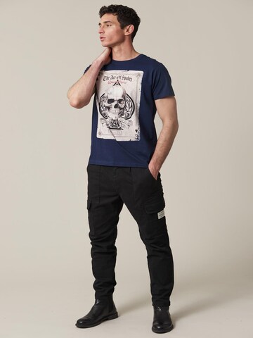 T-Shirt 'Ace' Deeluxe en bleu