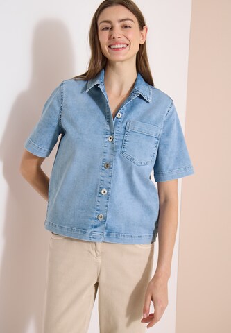 CECIL Blouse in Blue: front
