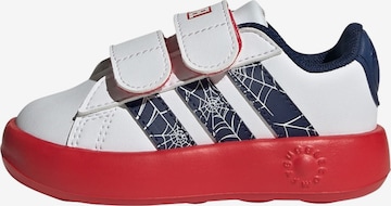 ADIDAS SPORTSWEAR Tennarit 'GRAND COURT SPIDER-MAN' värissä valkoinen: etupuoli