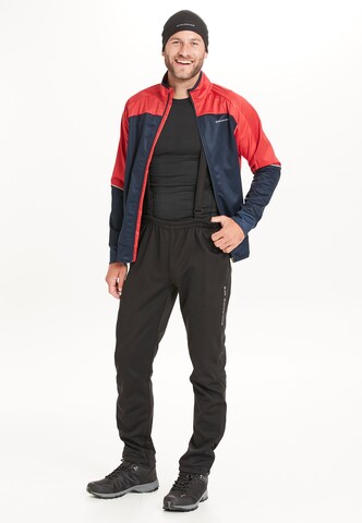 ENDURANCE Regular Outdoor trousers 'Naval' in Black