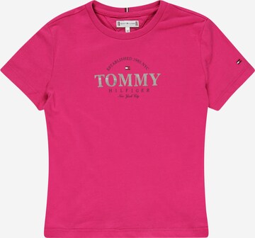 TOMMY HILFIGER T-Shirt in Pink: predná strana