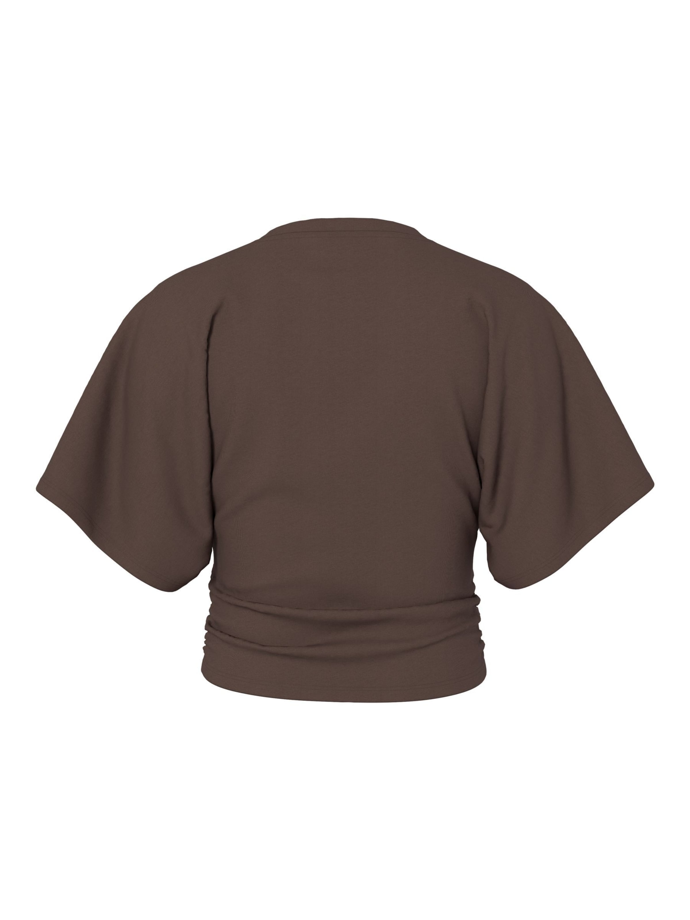 PIECES Shirt in Brown