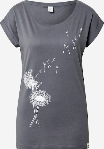 Iriedaily Shirt 'Pusteblume' in Grey: front