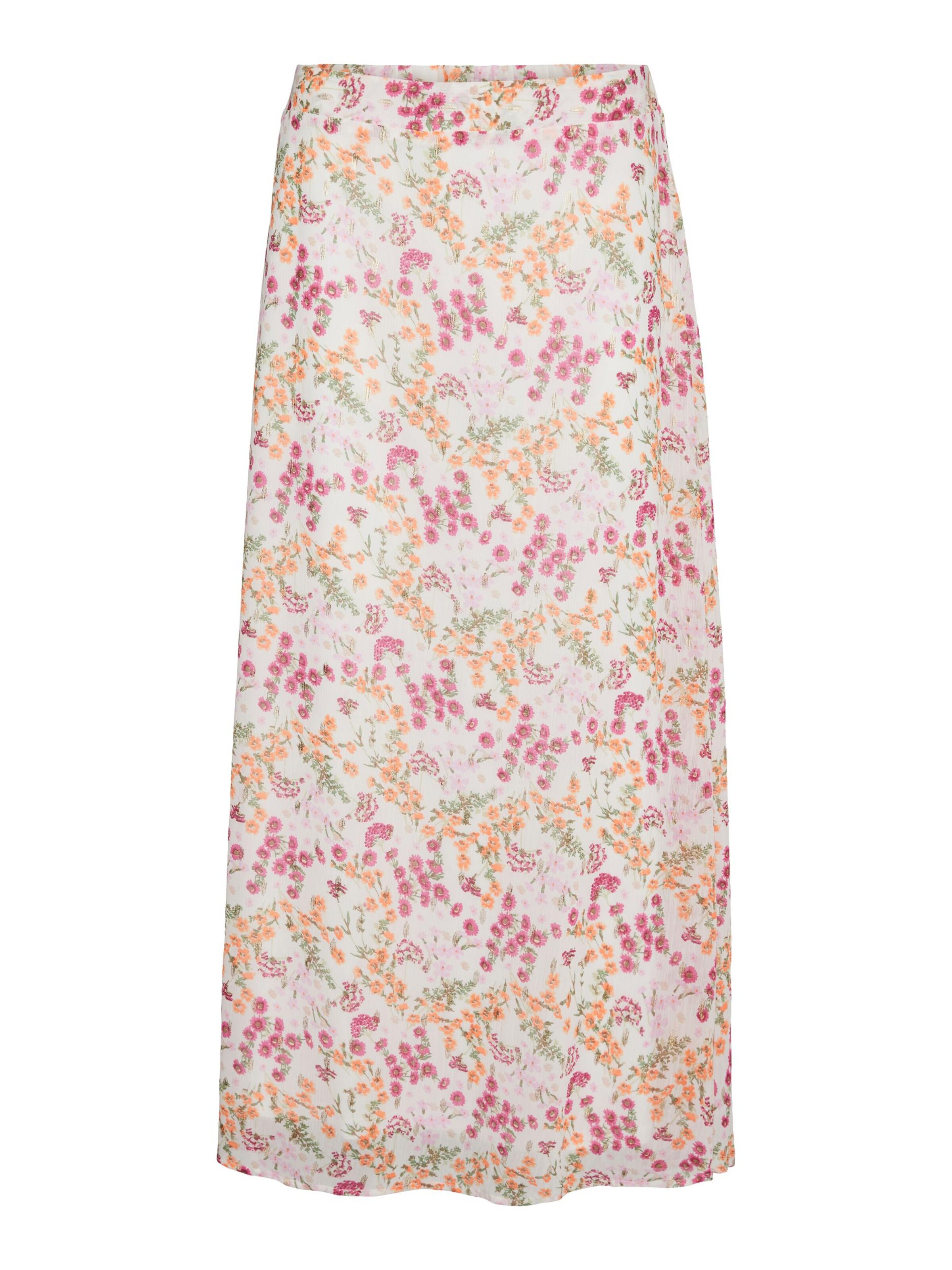 Gonna di VERO MODA in bianco: frontale