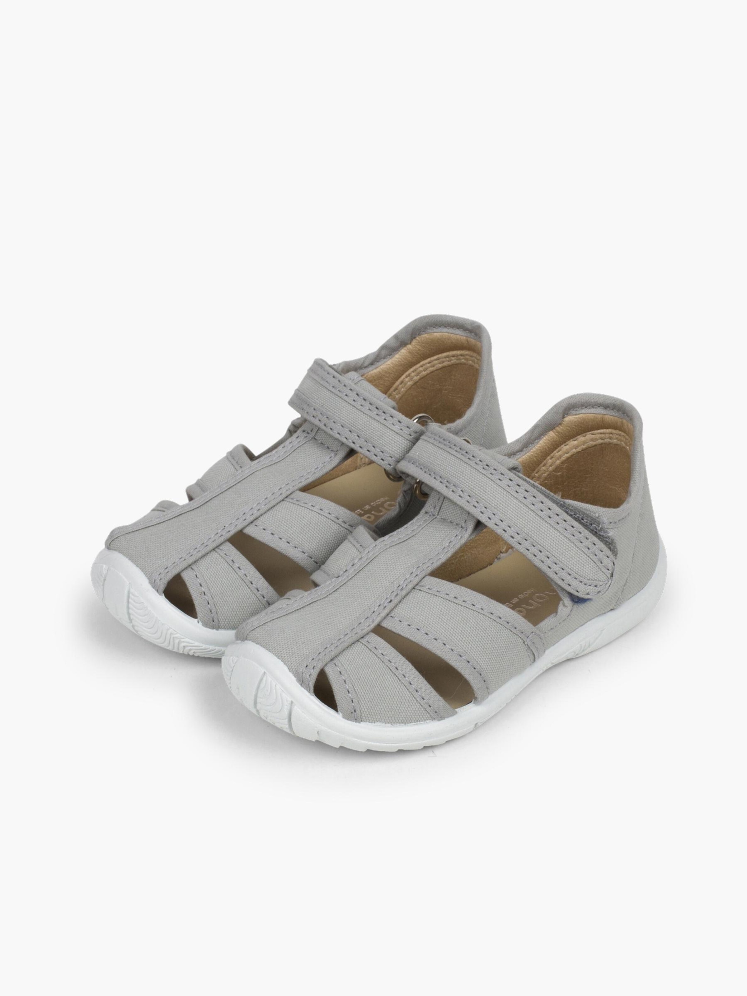 Pisamonas First-Step Shoes in Grey