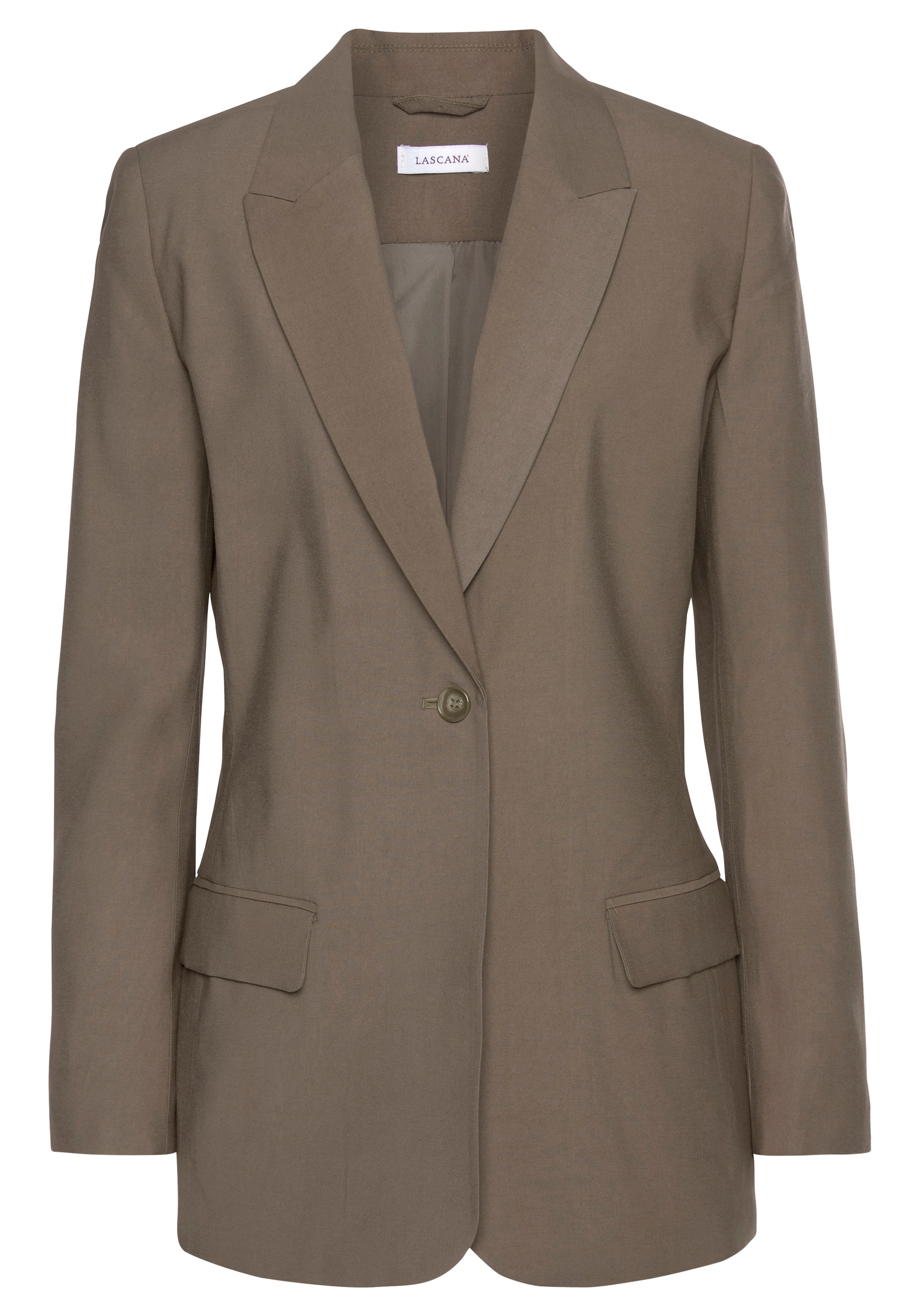 LASCANA Bleiseri 'Lasana' värissä vihreä: etupuoli