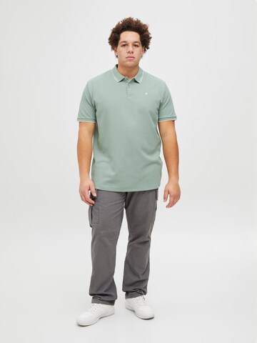 Maglietta 'JJEAustin' di Jack & Jones Plus in verde