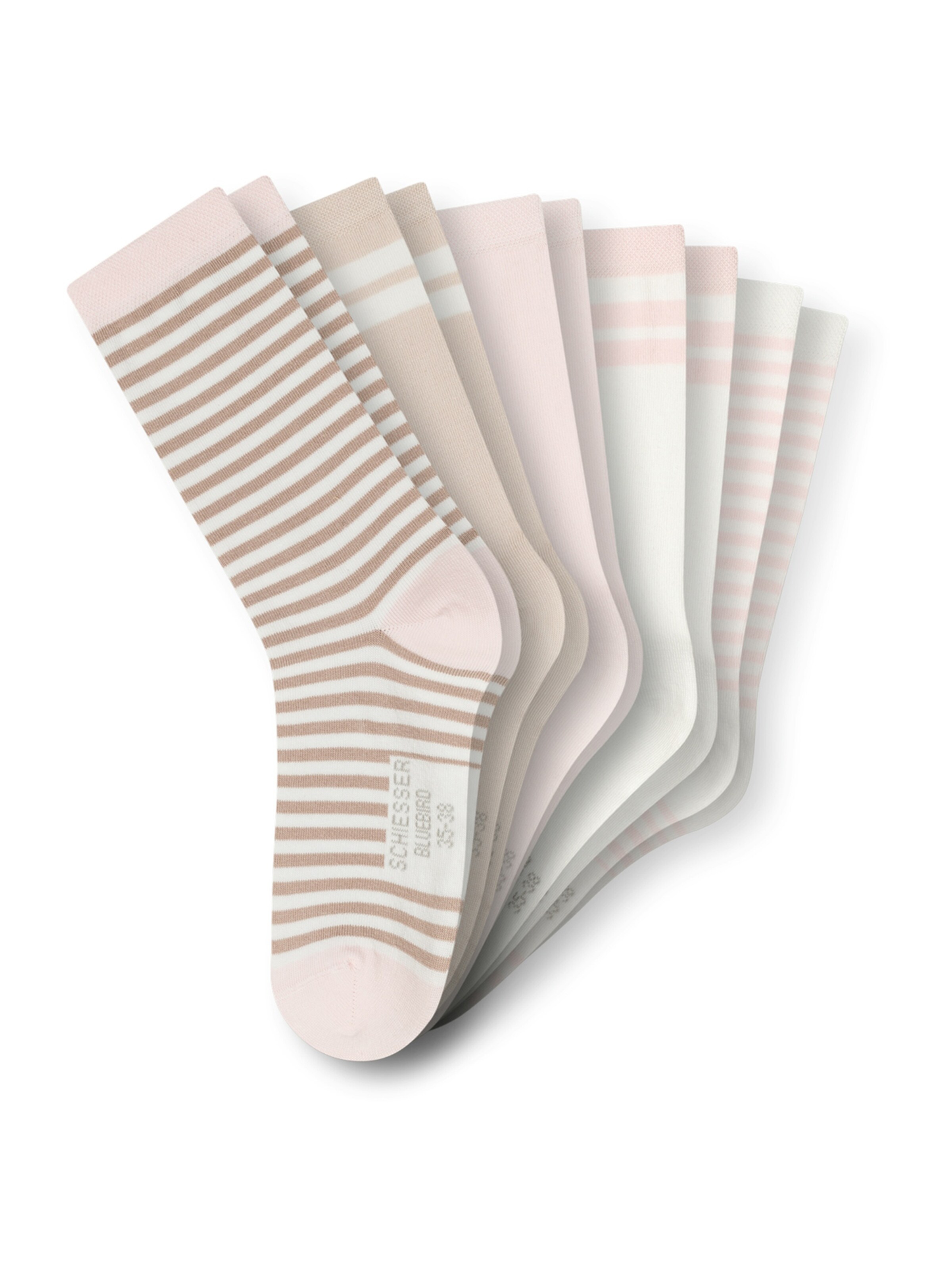 SCHIESSER Sokken ' Bluebird ' in Beige