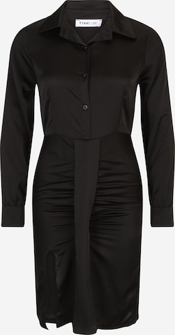 Robe-chemise 'JENESIS' Femme Luxe en noir : devant