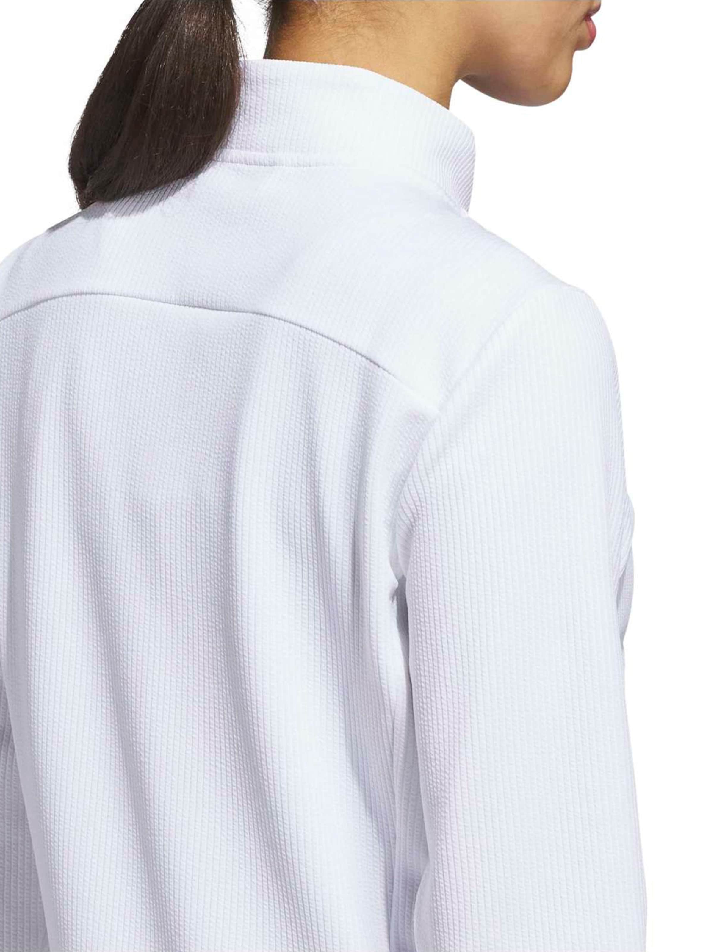 ADIDAS GOLF Sportsweatjacka i vit