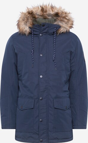 JACK & JONES Regular fit Winterparka 'Sky' in Blauw: voorkant