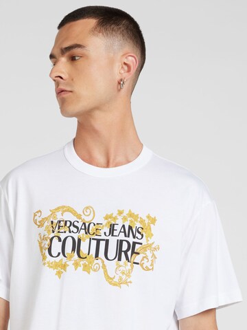 Versace Jeans Couture - Camiseta 'BAROQUE' en blanco