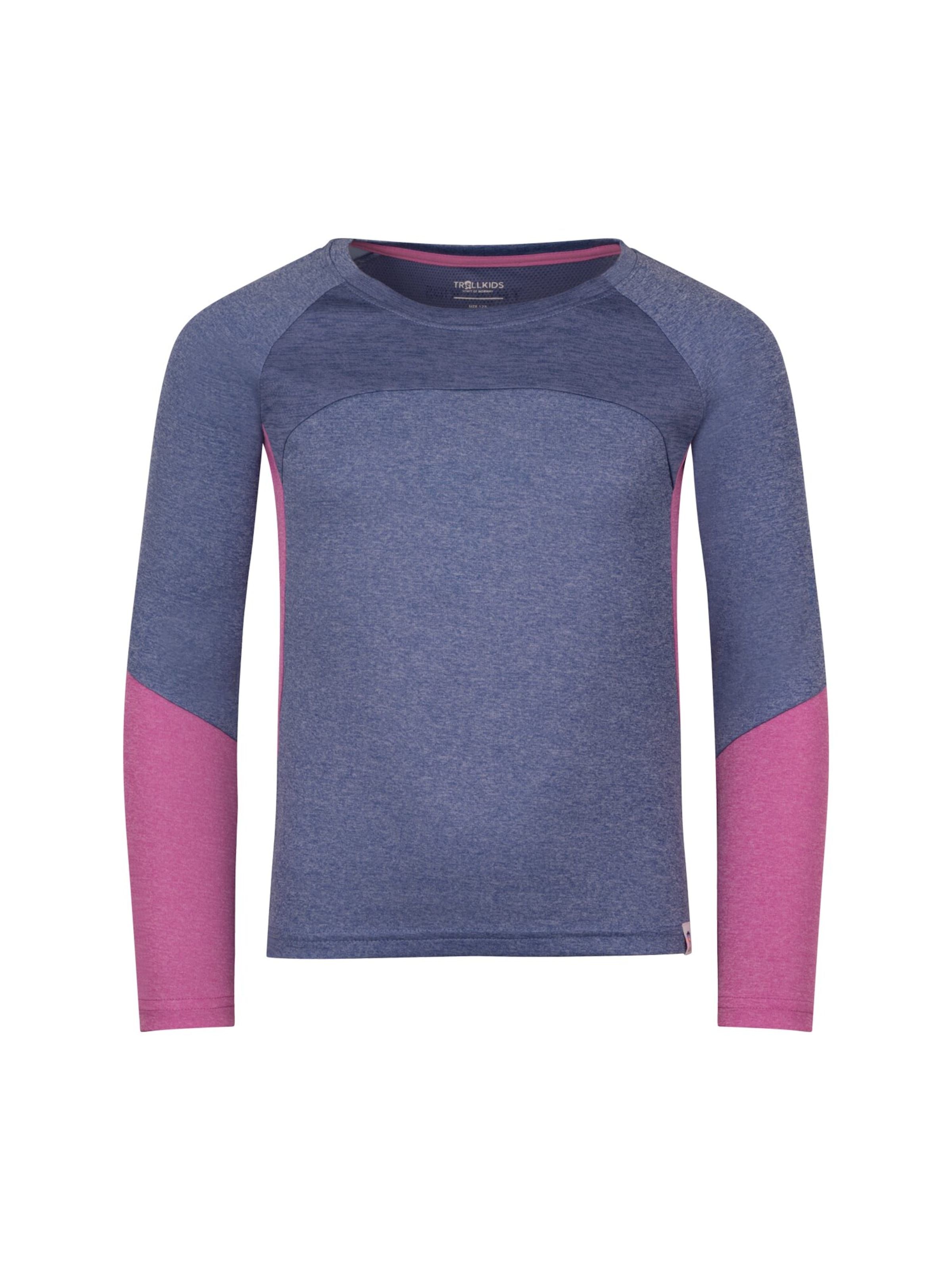 TROLLKIDS Performance Shirt in Purple: front