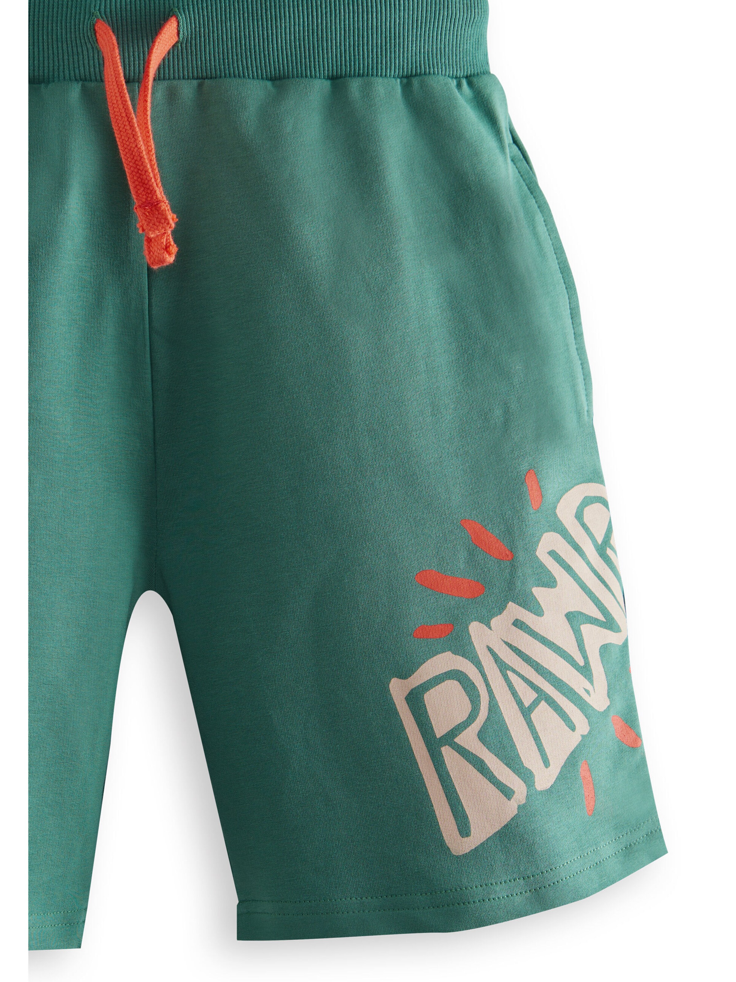 Denokids Set 'Summer Dino' in Beige