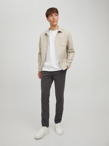 JACK & JONES Regular Hose 'Will Xavier' in Grau