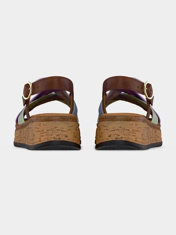 Sandales GABOR en mélange de couleurs