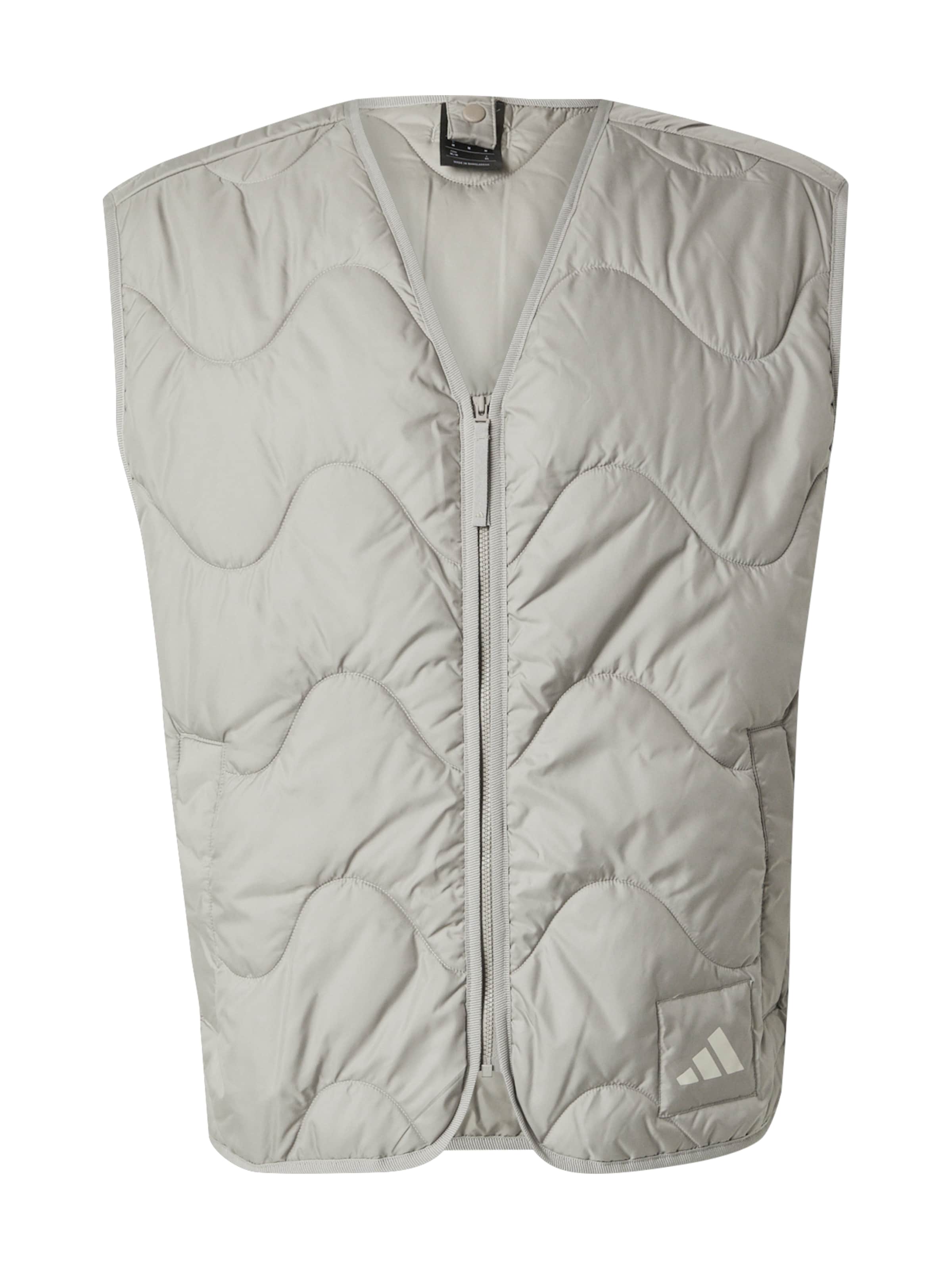 ADIDAS SPORTSWEAR Spordivest 'NUGANIC', värv beež: eest vaates