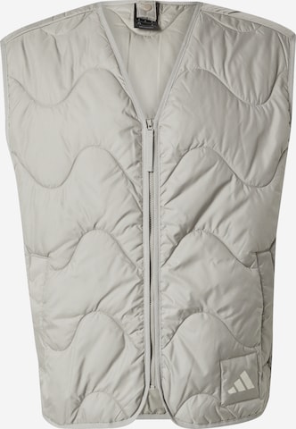 ADIDAS SPORTSWEAR - Colete desportivos 'NUGANIC' em bege: frente