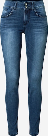 TOM TAILOR Skinny Jeans 'Alexa' in Blauw: voorkant