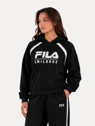 Smilodox Sports sweatshirt 'Ardea' in Black: front