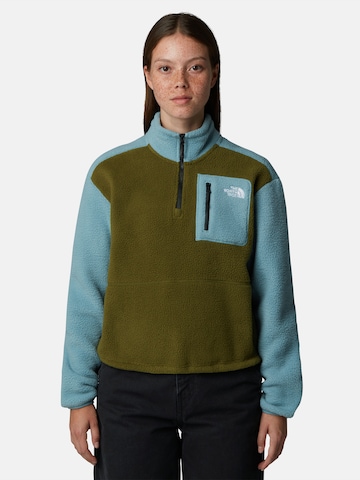 Pullover sportivo 'YUMIORI' di THE NORTH FACE in verde: frontale