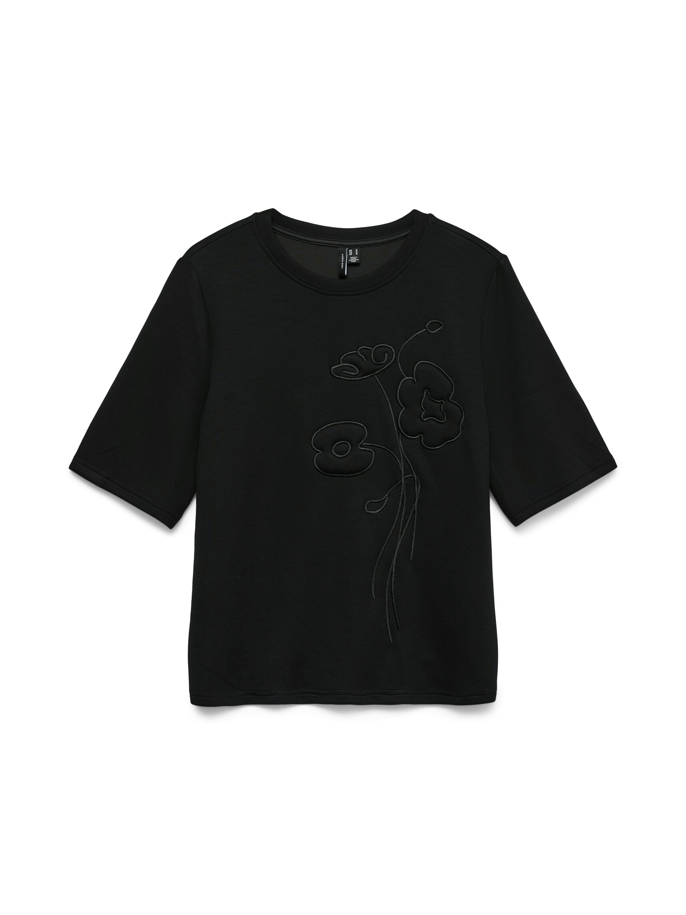 VERO MODA Shirt in Black: front