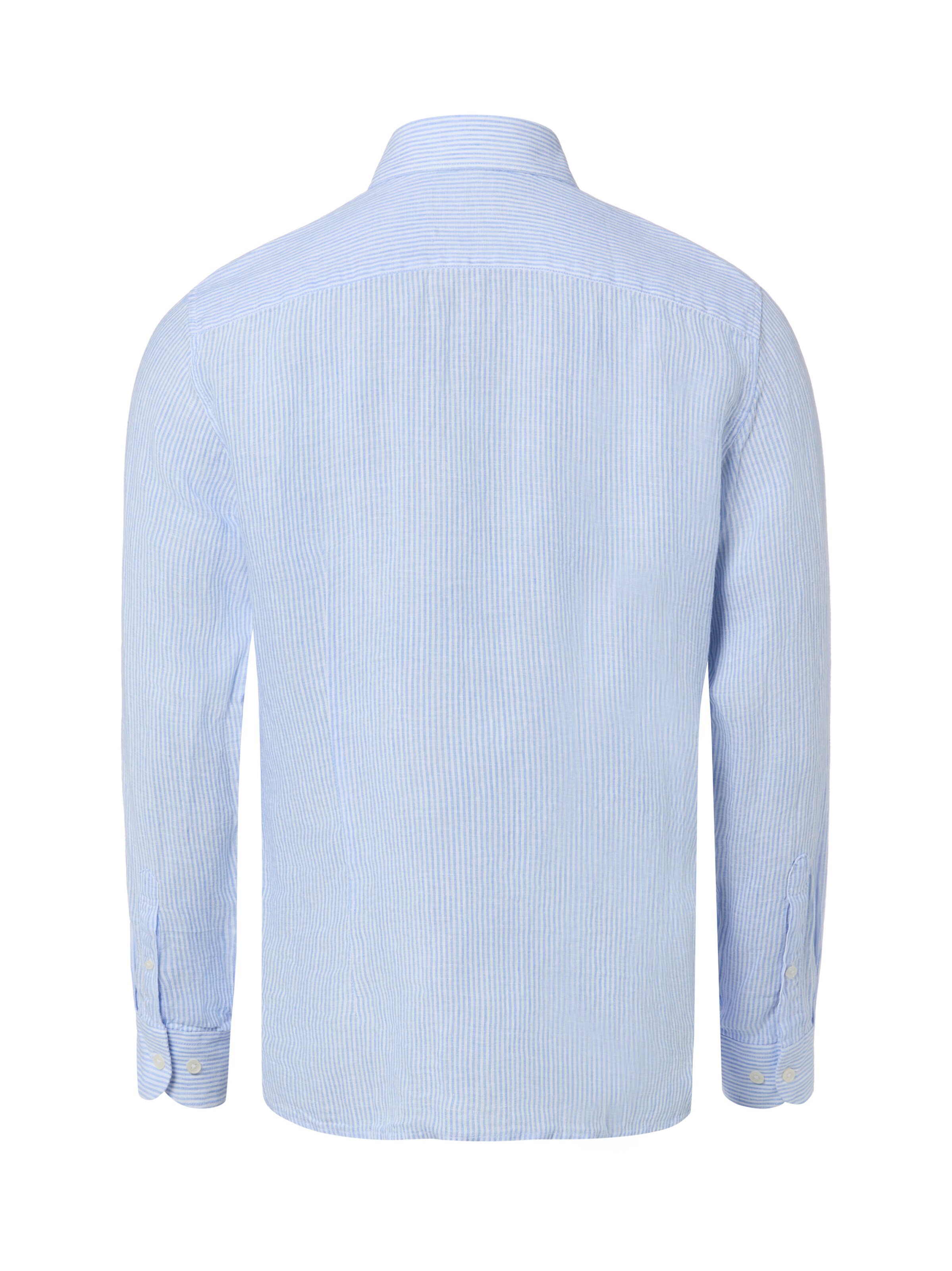 Nils Sundström Comfort Fit Hemd in Blau