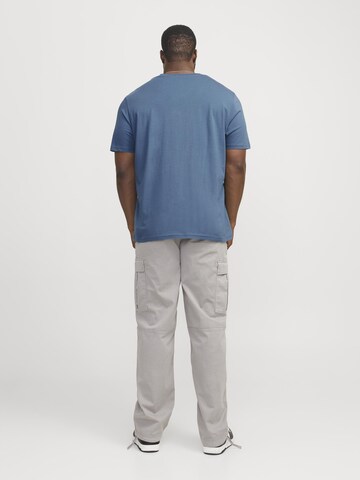 Jack & Jones Plus Μπλουζάκι 'JJEStar' σε μπλε