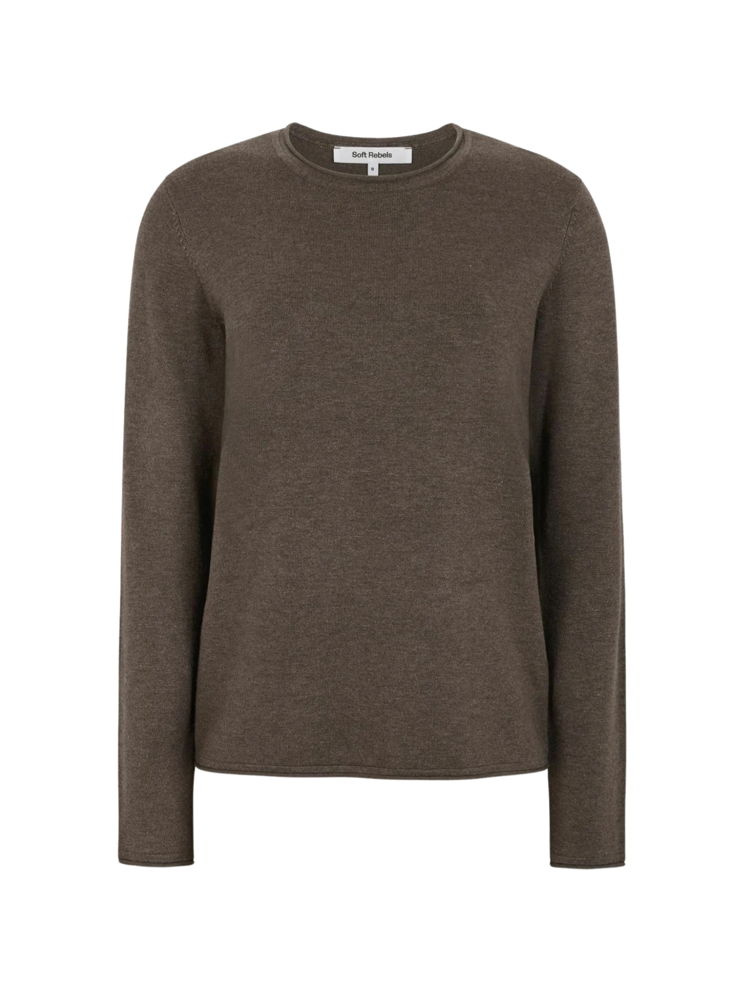 Soft Rebels Neulepaita 'Marla' värissä ruskea: etupuoli