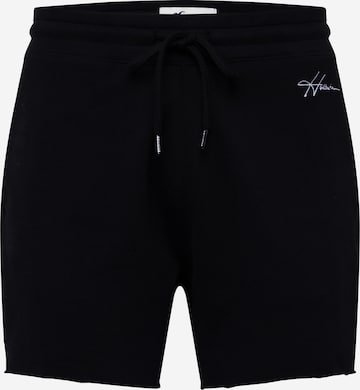 HOLLISTER - Pantalón en negro: frente