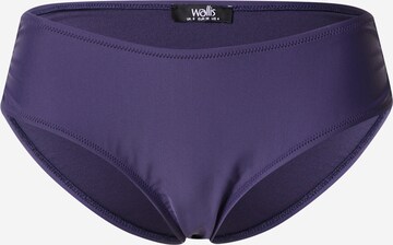 Wallis Bikini bottom 'Tummy' in Blue: front