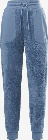 Reebok Slimfit Sportbroek in Blauw