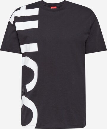 T-Shirt 'DAWS211' HUGO en noir : devant