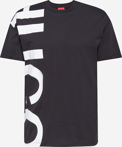 Tricou 'DAWS211' HUGO pe negru / alb, Vizualizare produs