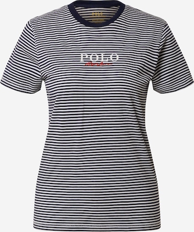 POLO RALPH LAUREN Тениска в нейви синьо / червено / бяло, Преглед на продукта