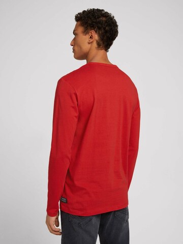 TOM TAILOR DENIM Shirt in Red