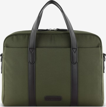 bugatti Aktentasche 'Maro' in Grün: Vorderseite