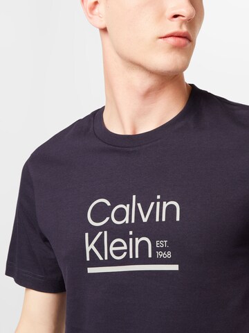 Calvin Klein T-Shirt in Blau