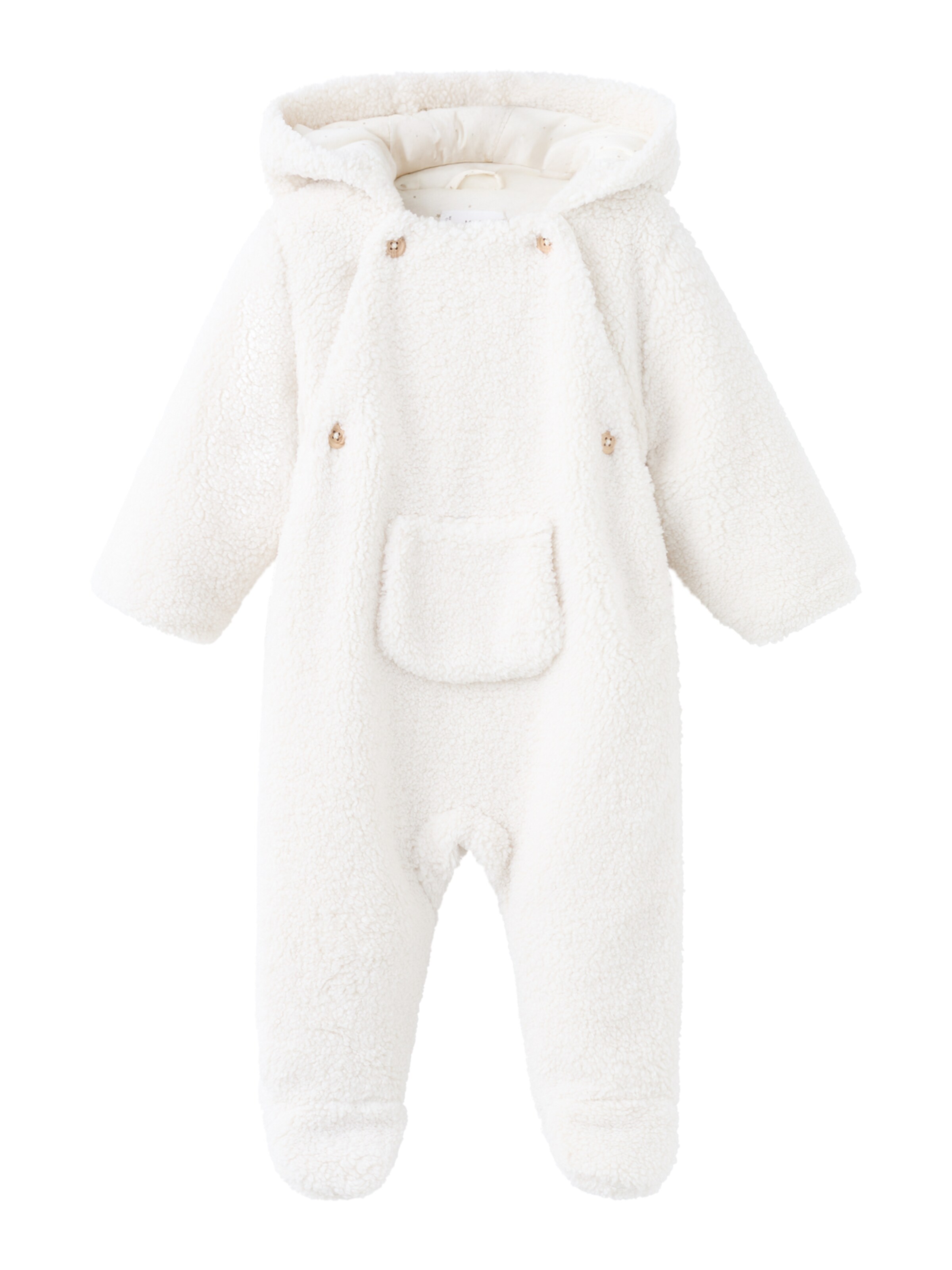 MANGO KIDS Dungarees 'Bearry1' in White: front
