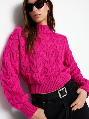 Trendyol Sweter w kolorze różowy