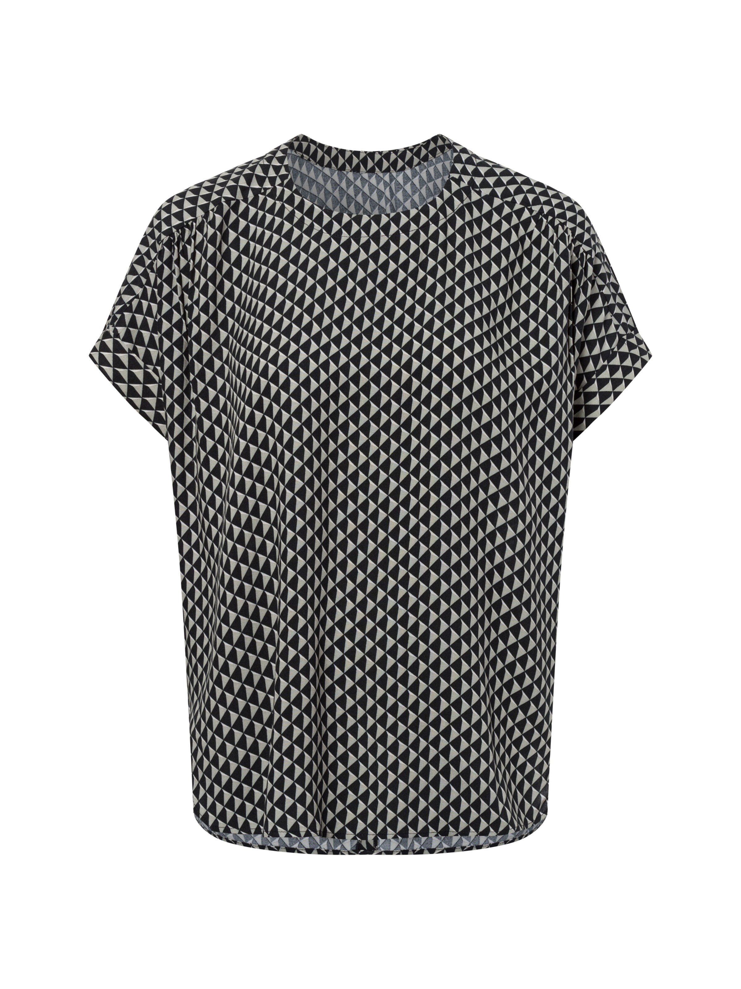 OPUS Bluse 'Femka' in Schwarz: Vorderseite