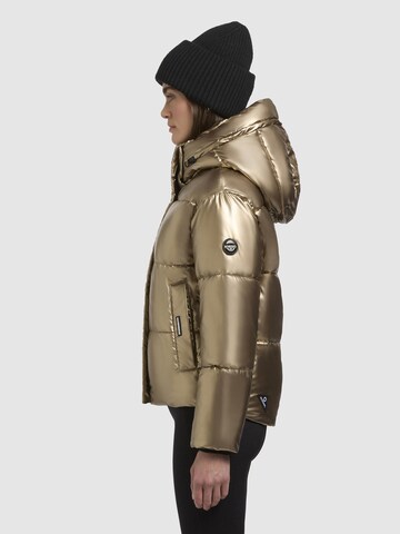 khujo Winterjacke ' Devina Shiny-YM ' in Gold