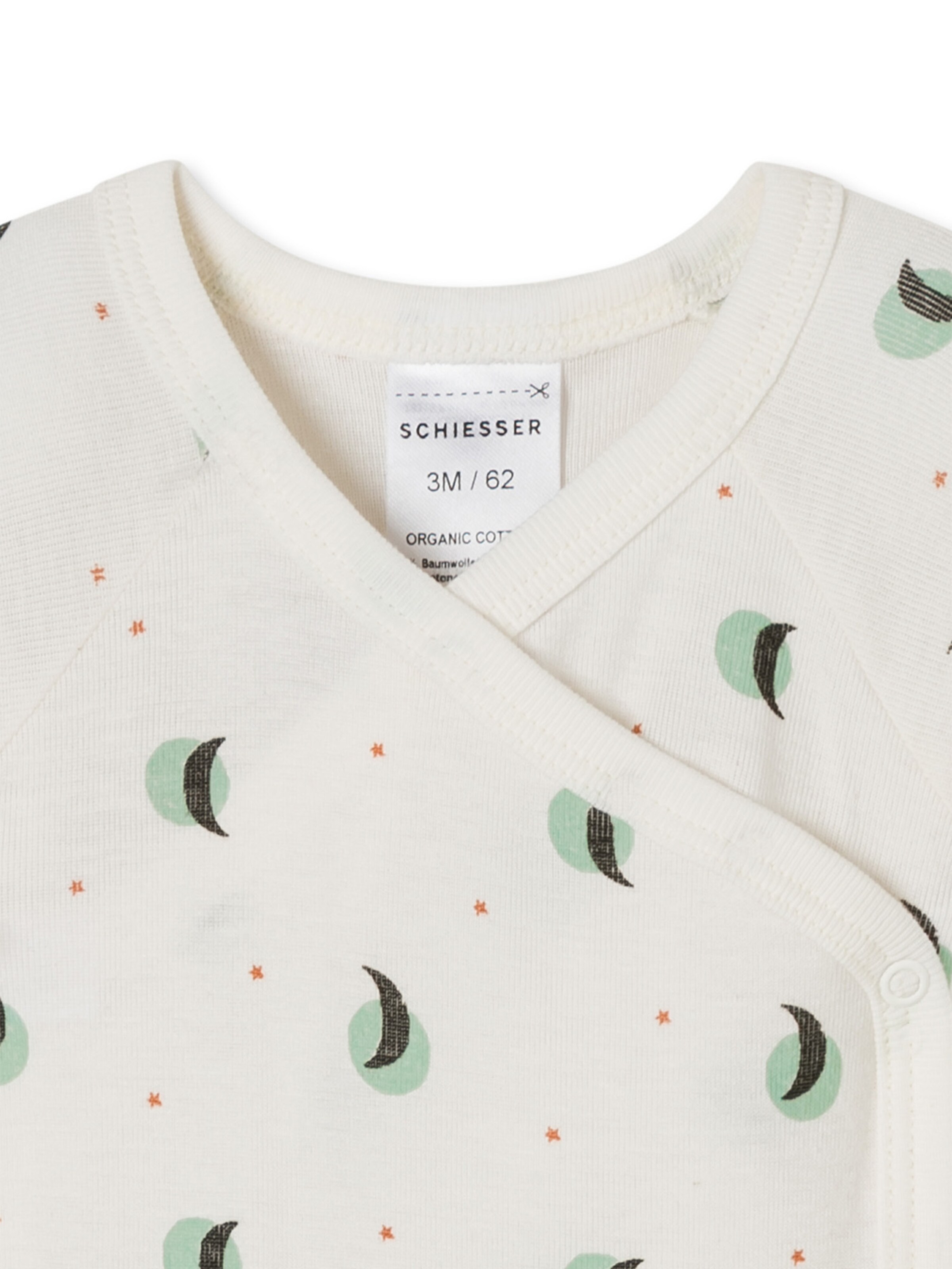 SCHIESSER Rompertje/body 'Natural Love' in Wit